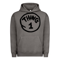 Pigment Tornado thing 1 thing 2 buddies lover Urban Hoodie - linhVisuals