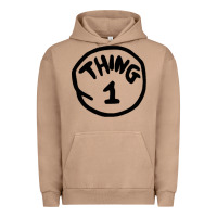 Pigment Burro thing 1 thing 2 buddies lover Urban Hoodie - linhVisuals