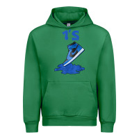 Emerald 1 retro high og dark marina blue tee shoes dripping got em t shirt Urban Hoodie - linhVisuals