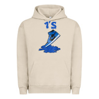 Pigment French Oak 1 retro high og dark marina blue tee shoes dripping got em t shirt Urban Hoodie - linhVisuals