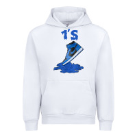 White 1 retro high og dark marina blue tee shoes dripping got em t shirt Urban Hoodie - linhVisuals