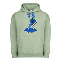 Pigment Oil Green 1 retro high og dark marina blue tee shoes dripping got em t shirt Urban Hoodie - linhVisuals