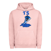 Pigment Salmon 1 retro high og dark marina blue tee shoes dripping got em t shirt Urban Hoodie - linhVisuals