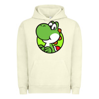 Pigment Pistachio Cartoon Yoshi Urban Hoodie - linhVisuals
