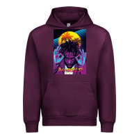 Mauve Wine concert wrld Urban Hoodie - linhVisuals