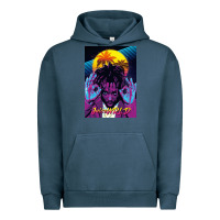 Pigment Midnight Navy concert wrld Urban Hoodie - linhVisuals