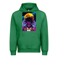 Emerald concert wrld Urban Hoodie - linhVisuals