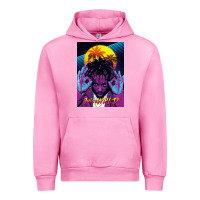 Fuchsia Pink concert wrld Urban Hoodie - linhVisuals