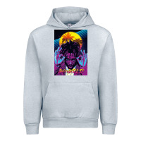 Heather Grey concert wrld Urban Hoodie - linhVisuals