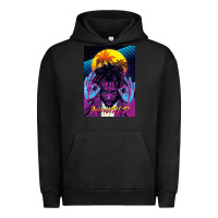 Pigment Black concert wrld Urban Hoodie - linhVisuals