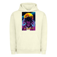 Pigment Pistachio concert wrld Urban Hoodie - linhVisuals