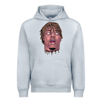 Heather Grey art of juice rap Urban Hoodie - linhVisuals