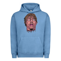 Pigment Pebble Blue art of juice rap Urban Hoodie - linhVisuals