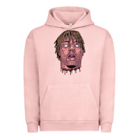 Pigment Salmon art of juice rap Urban Hoodie - linhVisuals
