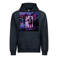 Navy juice album music Urban Hoodie - linhVisuals