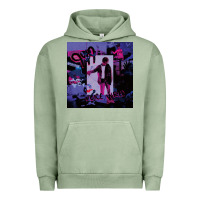 Pigment Oil Green juice album music Urban Hoodie - linhVisuals