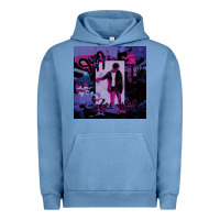 Pigment Pebble Blue juice album music Urban Hoodie - linhVisuals