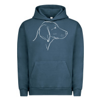 Weimaraner T  Shirt Weimaraner Dog Line Art Urban Hoodie | Teevron