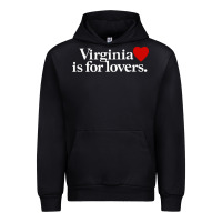 Black VIRGINIA IS FOR LOVERS Urban Hoodie - linhVisuals