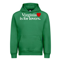Emerald VIRGINIA IS FOR LOVERS Urban Hoodie - linhVisuals
