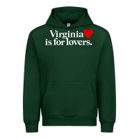 Forest Green VIRGINIA IS FOR LOVERS Urban Hoodie - linhVisuals