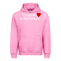 Fuchsia Pink VIRGINIA IS FOR LOVERS Urban Hoodie - linhVisuals