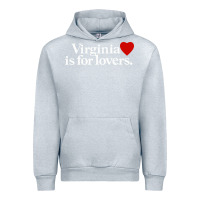 Heather Grey VIRGINIA IS FOR LOVERS Urban Hoodie - linhVisuals