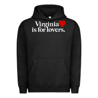 Pigment Black VIRGINIA IS FOR LOVERS Urban Hoodie - linhVisuals