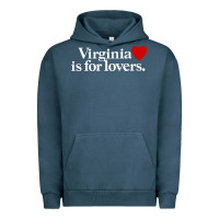 Pigment Midnight Navy VIRGINIA IS FOR LOVERS Urban Hoodie - linhVisuals