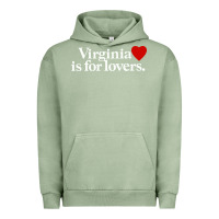 Pigment Oil Green VIRGINIA IS FOR LOVERS Urban Hoodie - linhVisuals