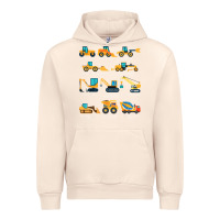 Sandshell construction excavator vehicle boys builder heavy equipment t shirt Urban Hoodie - linhVisuals