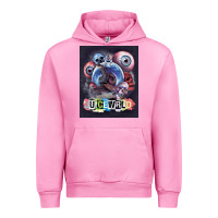 Fuchsia Pink wrld legend of music rap Urban Hoodie - linhVisuals