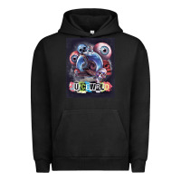Pigment Black wrld legend of music rap Urban Hoodie - linhVisuals