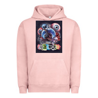 Pigment Salmon wrld legend of music rap Urban Hoodie - linhVisuals