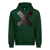 Forest Green the xx Urban Hoodie - linhVisuals