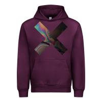 Mauve Wine the xx Urban Hoodie - linhVisuals