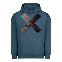 Pigment Midnight Navy the xx Urban Hoodie - linhVisuals