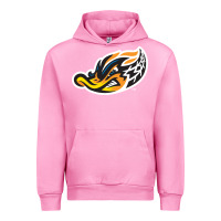 Fuchsia Pink akron-rubber-ducks Urban Hoodie - linhVisuals