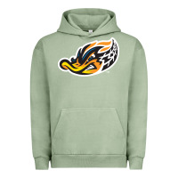 Pigment Oil Green akron-rubber-ducks Urban Hoodie - linhVisuals