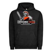 Pigment Black indiana institute of technology warrior Urban Hoodie - linhVisuals