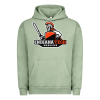 Pigment Oil Green indiana institute of technology warrior Urban Hoodie - linhVisuals