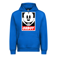 Cobalt ohboy Urban Hoodie - linhVisuals