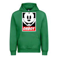 Emerald ohboy Urban Hoodie - linhVisuals