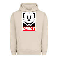 Pigment French Oak ohboy Urban Hoodie - linhVisuals