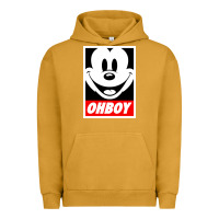 Pigment Peanut Butter ohboy Urban Hoodie - linhVisuals