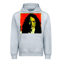 Heather Grey chris cornell best legend Urban Hoodie - linhVisuals