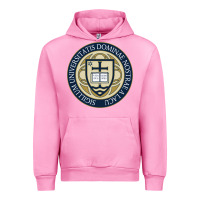 Fuchsia Pink university dame Urban Hoodie - linhVisuals