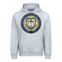 Heather Grey university dame Urban Hoodie - linhVisuals