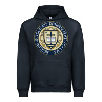 Navy university dame Urban Hoodie - linhVisuals