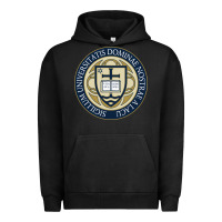 Pigment Black university dame Urban Hoodie - linhVisuals